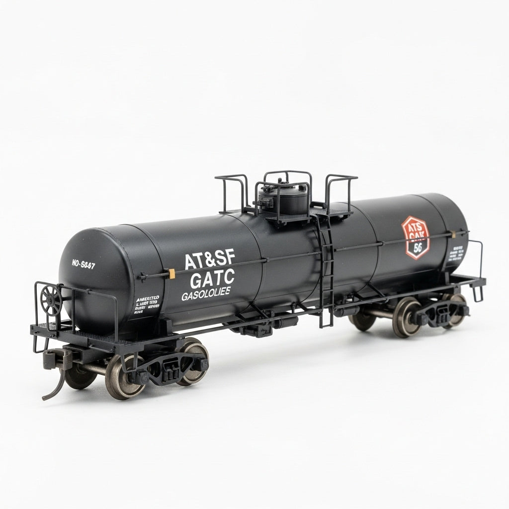 HO Scale AT&SF GATC Gasoline Tank Car model