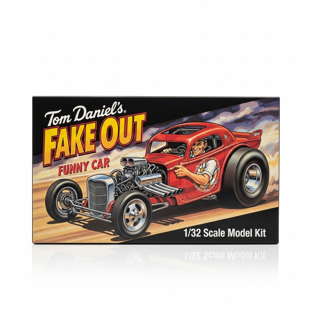 Tom Daniel Fake Out Funny Car 1/32 scale model kit