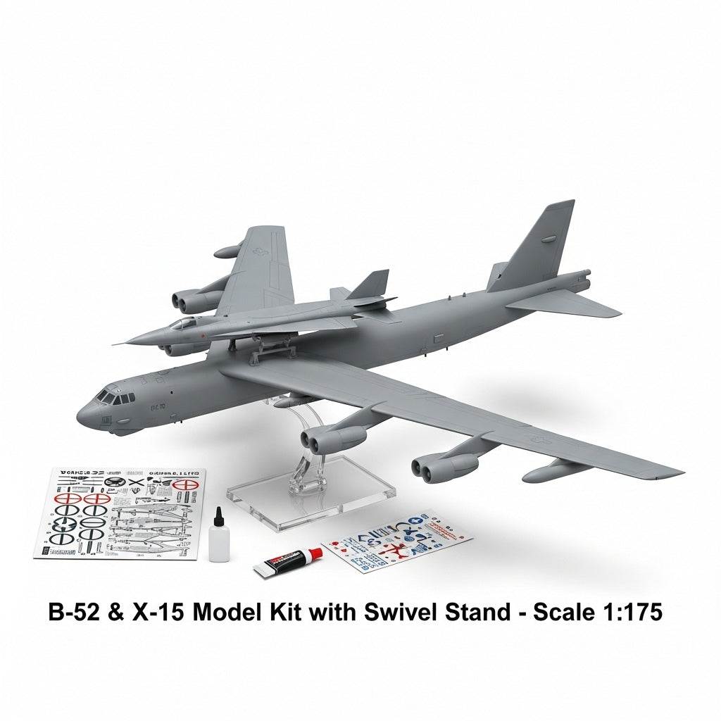 B-52 & X-15 model kit with swivel stand