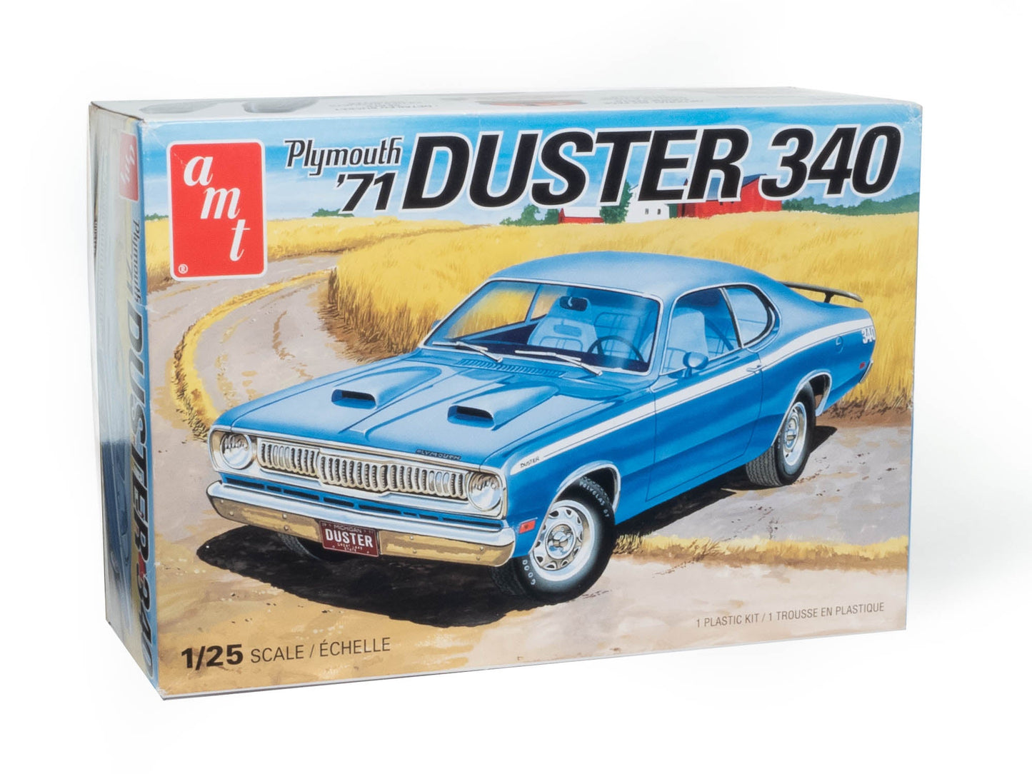 AMT 1971 Plymouth Duster 340 1/25 Scale Plastic Model Kit