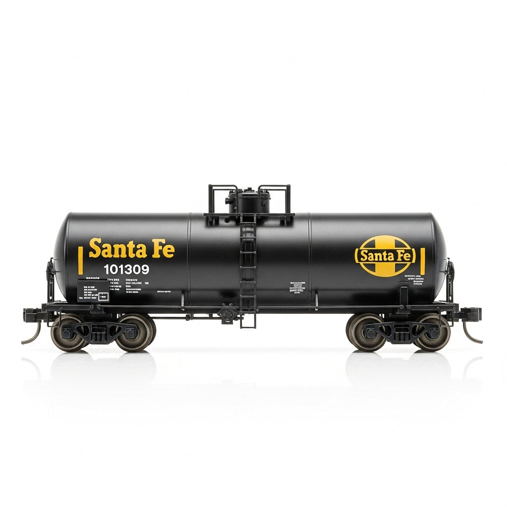 HO Scale GATC Welded Tank Car Santa Fe #101309 gas tanker