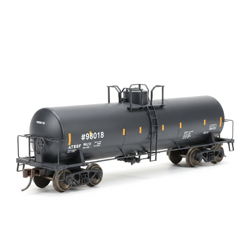 HO Scale ATSF GATC Wel8k welded tank car #98018 model train