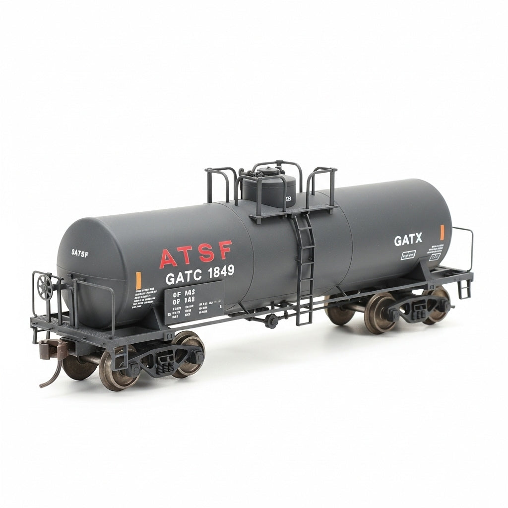 HO Scale ATSF GATC Tank Car model train car