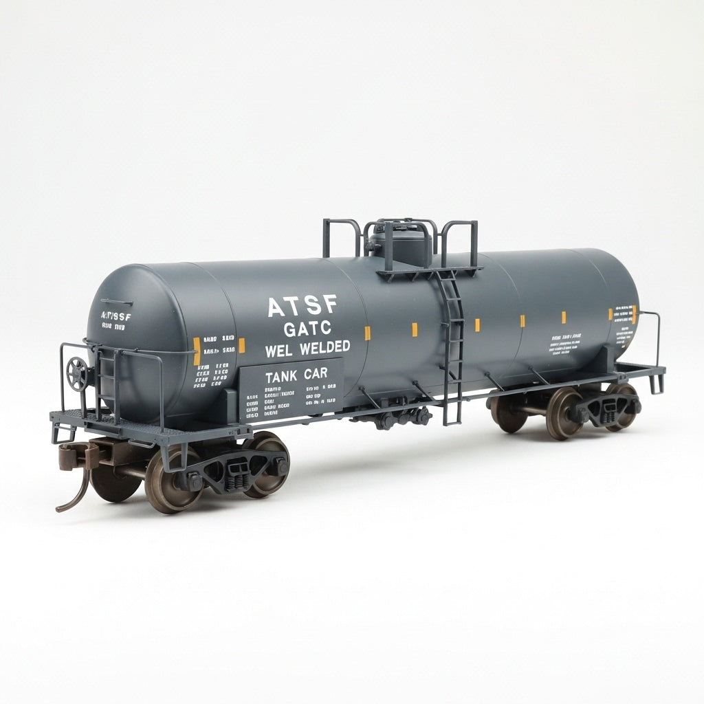 HO Scale ATSF GATC Wel Welded Tank Car model freight car