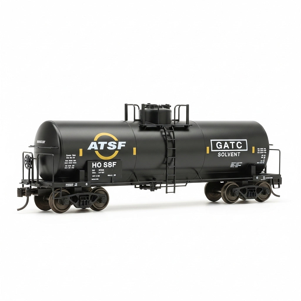 HO Scale ATSF GATC Solvent Tank Car model train