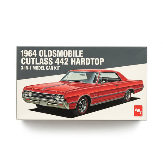 1964 Oldsmobile Cutlass 442 Hardtop 3-in-1 model car kit