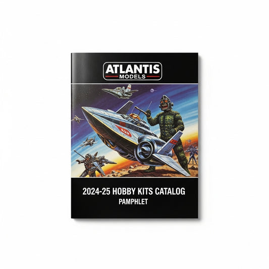 Atlantis Models 2024-25 Hobby Kits Catalog Pamphlet cover