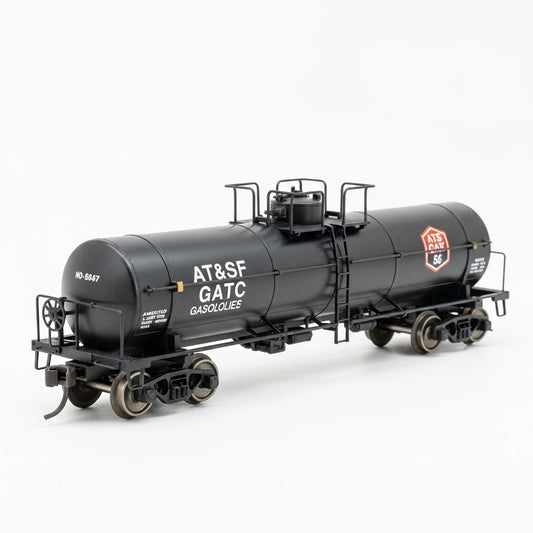 HO Scale AT&SF GATC Gasoline Tank Car model