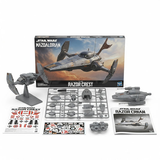 1/72 scale Razor Crest model kit, Star Wars Mandalorian ship