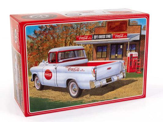 AMT 1/25 '55 Chevy Cameo Pickup Coca-Cola model kit