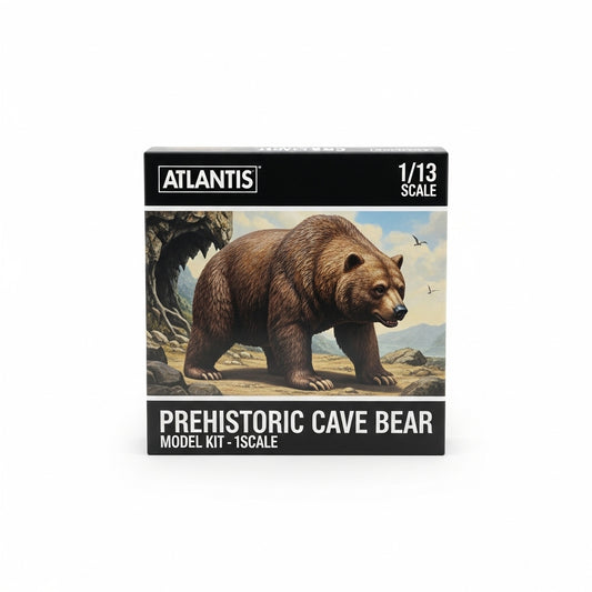 Atlantis Prehistoric Cave Bear Model Kit 1/13 Scale