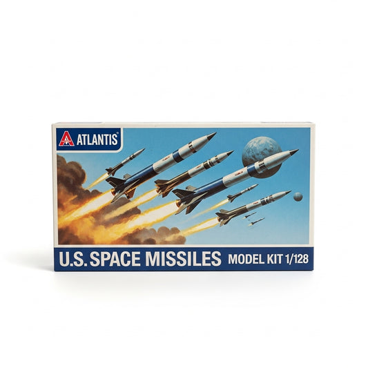 Atlantis 1/128 US Space Missiles Model Kit box art