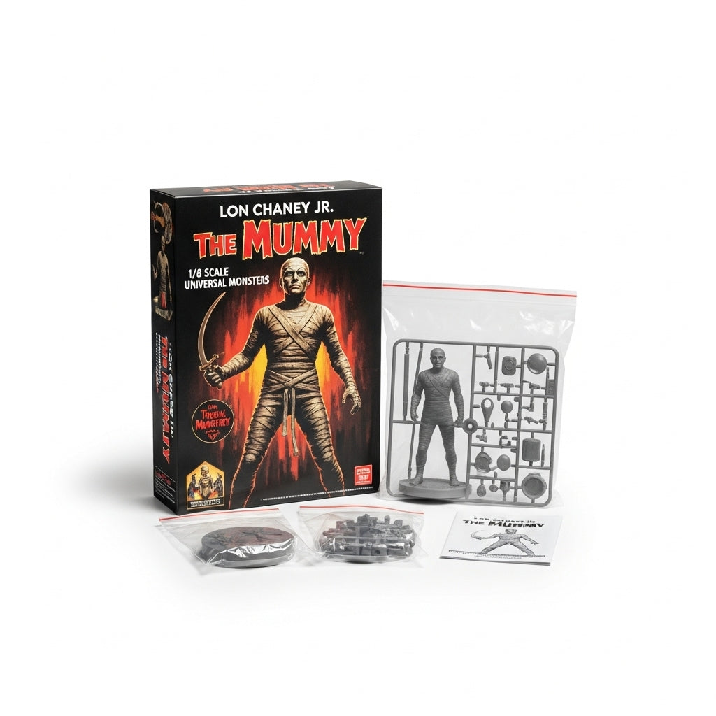 Lon Chaney Jr. as The Mummy 1/8 scale Universal Monsters model kit