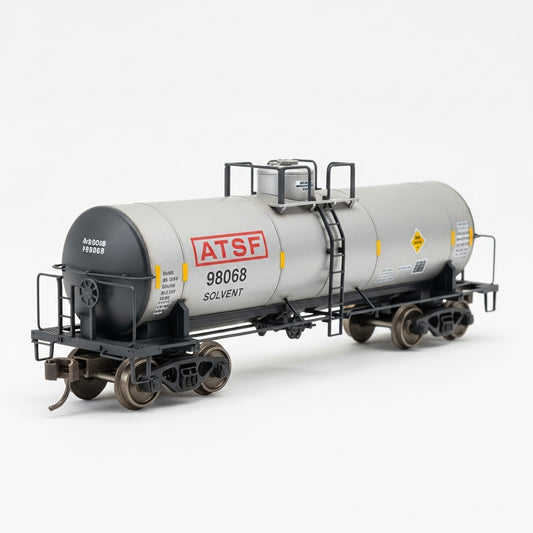 HO Scale ATSF GATC Wel Welded Tank Car Solvent #98068