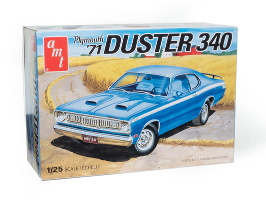 AMT 1971 Plymouth Duster 340 1/25 Scale Plastic Model Kit