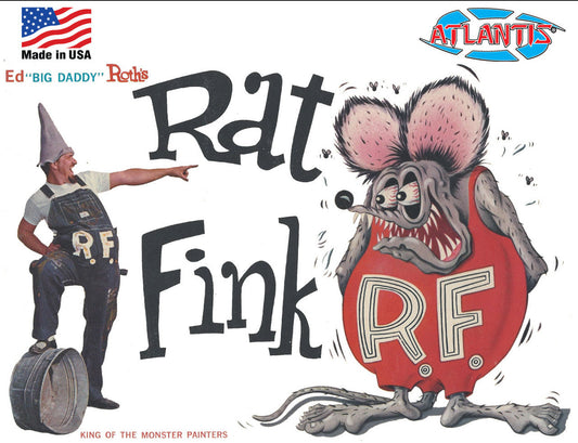 Rat Fink Hot Rod Model Kit, Ed Roth classic car replica