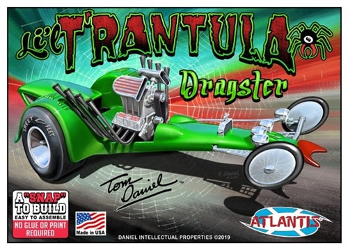 Atlantis 1:32 Snap Lil Trantula Tom Daniel Model Kit