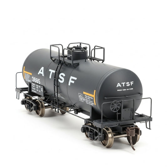 HO Scale ATSF GATC Welded Tank Car Model