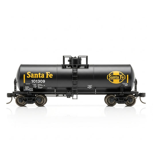 HO Scale GATC Welded Tank Car Santa Fe #101309 gas tanker