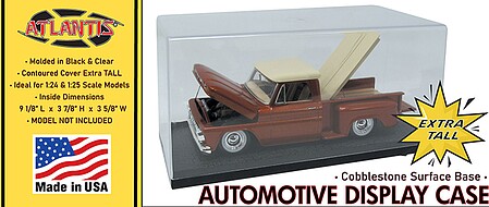 Atlantis 1/24 1/25 Cobblestone Auto Model Display Case