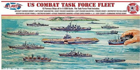 Atlantis 1/1200 US Navy Task Force: 12 Ship Model Kit