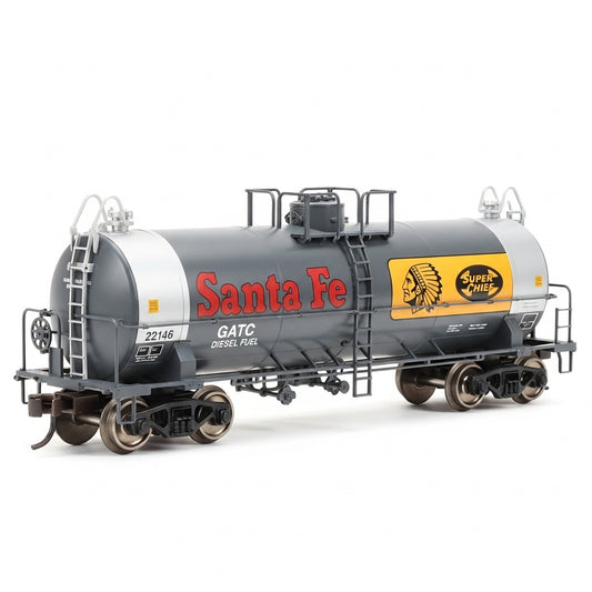 HO Scale Santa Fe GATC Diesel Tank Car Model Train