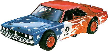 AMT 1/25 Plymouth Valiant Scamp Race Car Model Kit