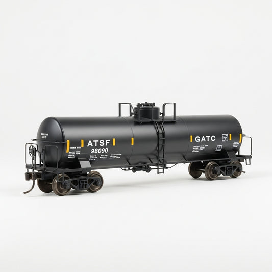 HO Scale ATSF GATC Welded Tank Car #98090 model train