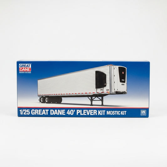 1/25 Great Dane 40' Reefer Trailer plastic model kit