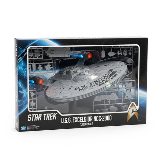 Star Trek U.S.S. Excelsior NCC-2000 model kit