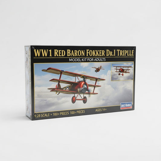 WW1 Red Baron Fokker Dr.I Triplane Model Kit