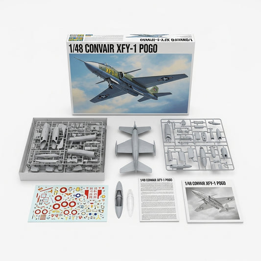 1/48 Convair XFY-1 Pogo VTOL Fighter Model Kit