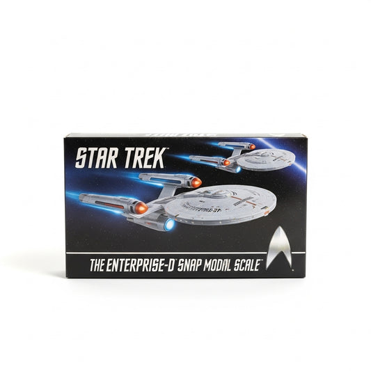 Star Trek Enterprise-D snap model kit 1/2500 scale