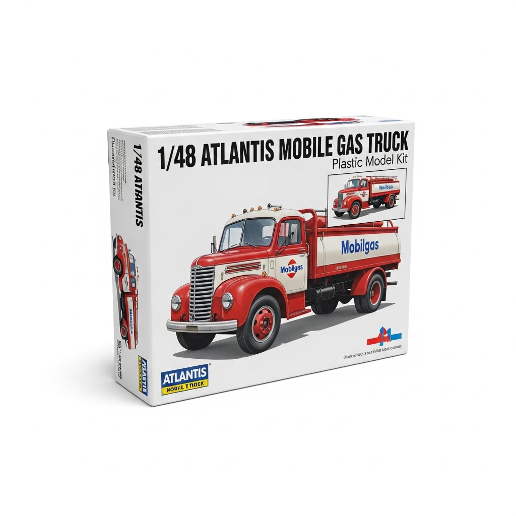1/48 Atlantis Mobile Gas Truck plastic model kit