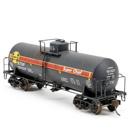 HO Scale ATSF GATC Gas Tank Car #101327 model railroad freight car